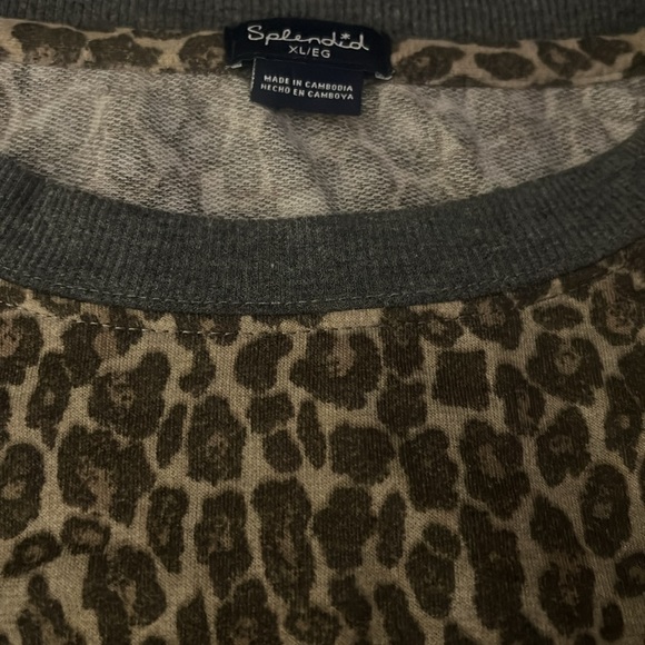 Splendid Xl pj top leopard - Picture 2 of 2